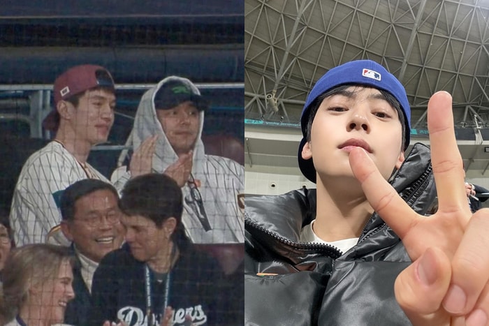 忍不住偷看觀眾席:MLB 首爾賽私服,孫藝珍、孔劉、李棟旭... 都戴了哪款棒球帽?