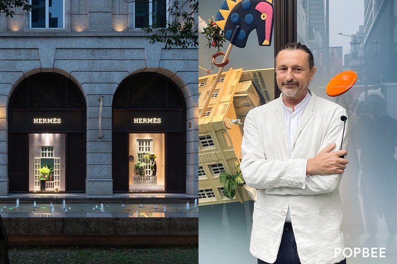 hermes Jean-François Fourtou Faubourg BELLAVITA Paris window diaplay story