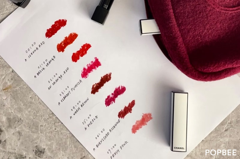 CHANEL Beauty rouge allure velvet margot robbie Nuit Blanche Unboxing swatch