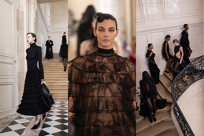 什麼是 Valentino Black?一整季 63 個 Looks,面料、工藝、光影下重新認識黑色!