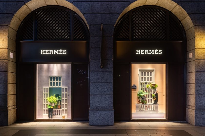 hermes Jean-François Fourtou Faubourg BELLAVITA Paris window diaplay story