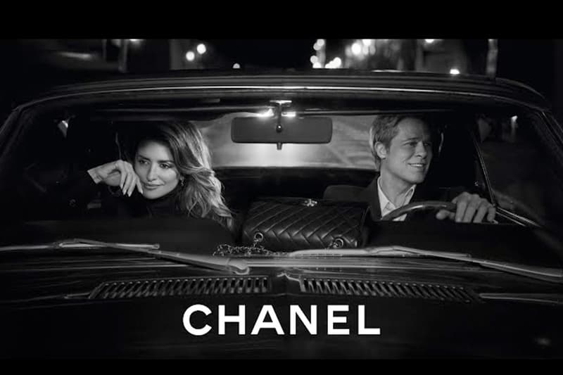 Brad Pitt 驚喜現身 CHANEL 大秀!與 Penélope Cruz 合拍短片,致敬 1966 年經典愛情老片《A Man and a Woman》