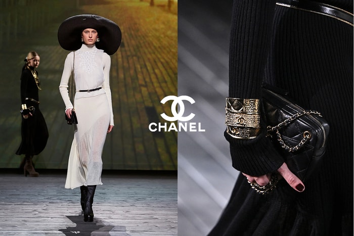 大寬沿帽、蝴蝶結戒指、經典手袋...CHANEL 秋冬大秀,陽剛而優雅的冬日海濱氣息!
