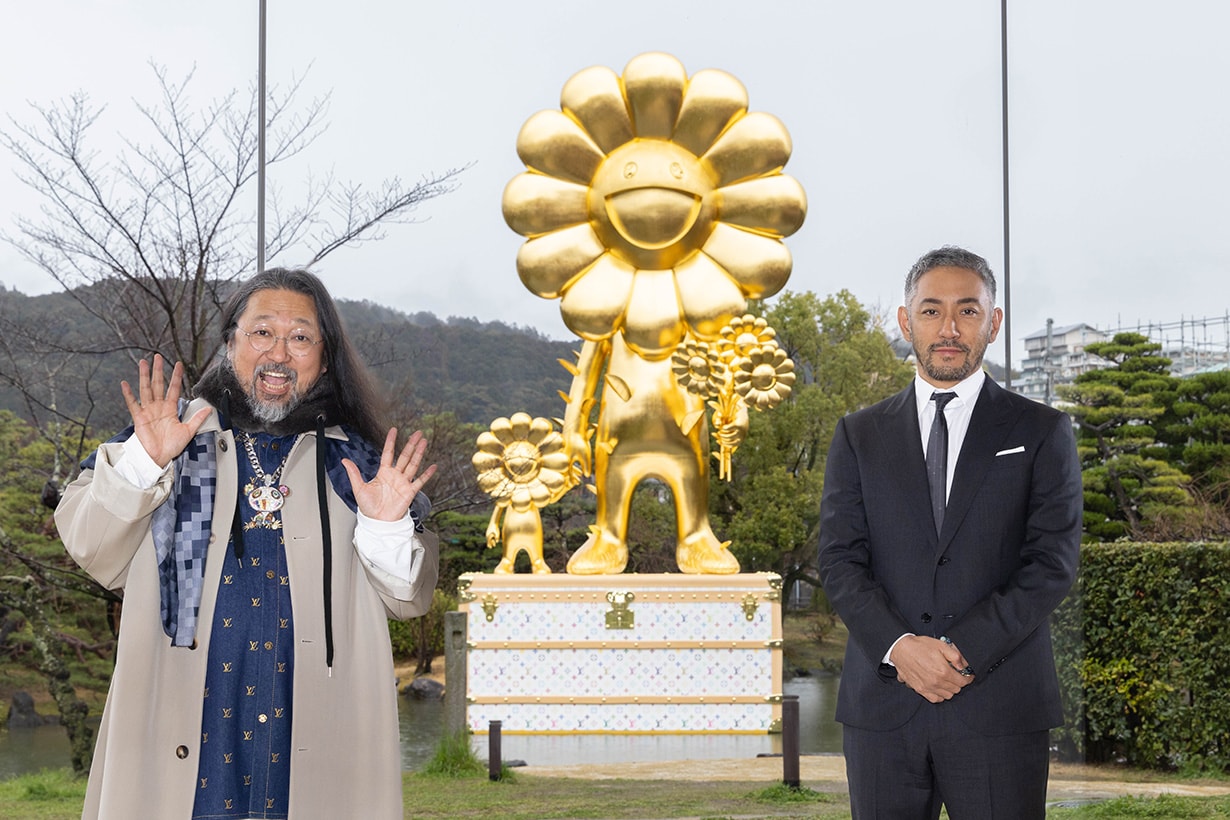 村上隆 Louis Vuitton 京都 日本 雕塑 Flower Parent and Child Art