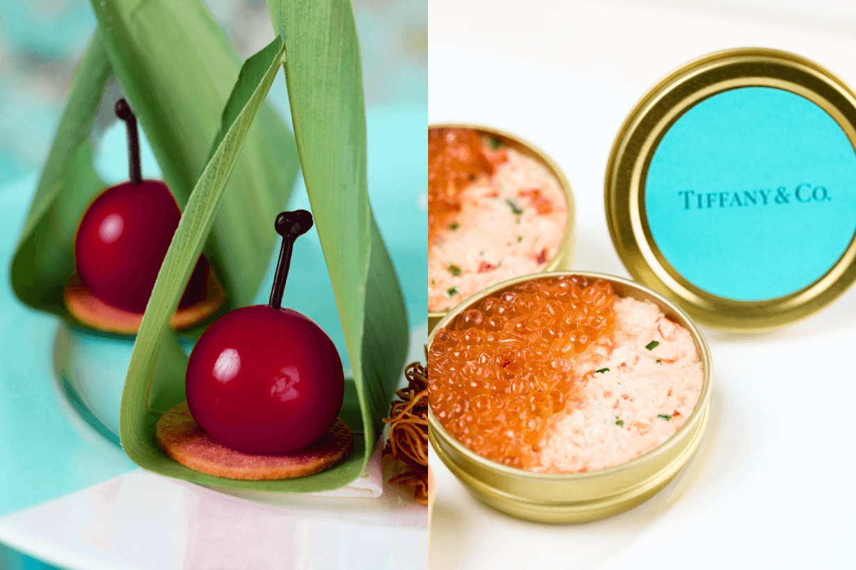The Tiffany Blue Box Café  2024 new menu Hong kong