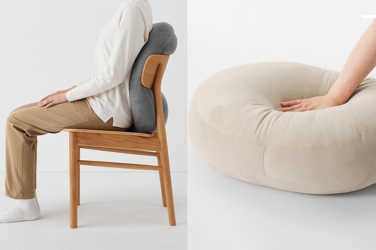 MUJI pillow Soft Cushion 3 size new color 2024