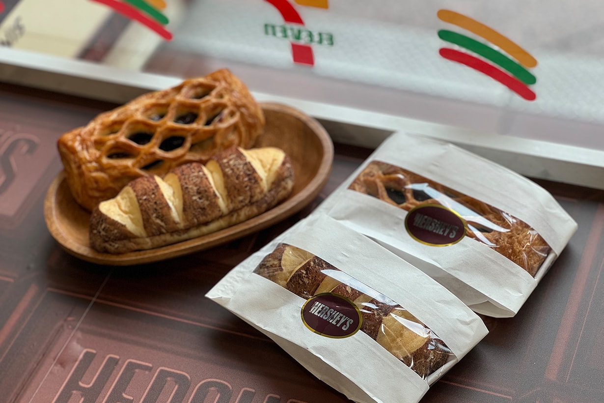 7-Eleven x Hersheys Collaboration bread dessert 2024 release info