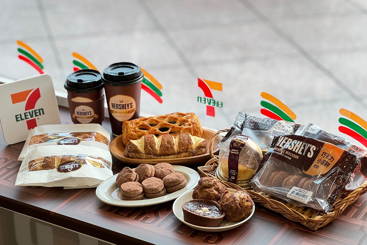 7-Eleven x Hersheys Collaboration bread dessert 2024 release info