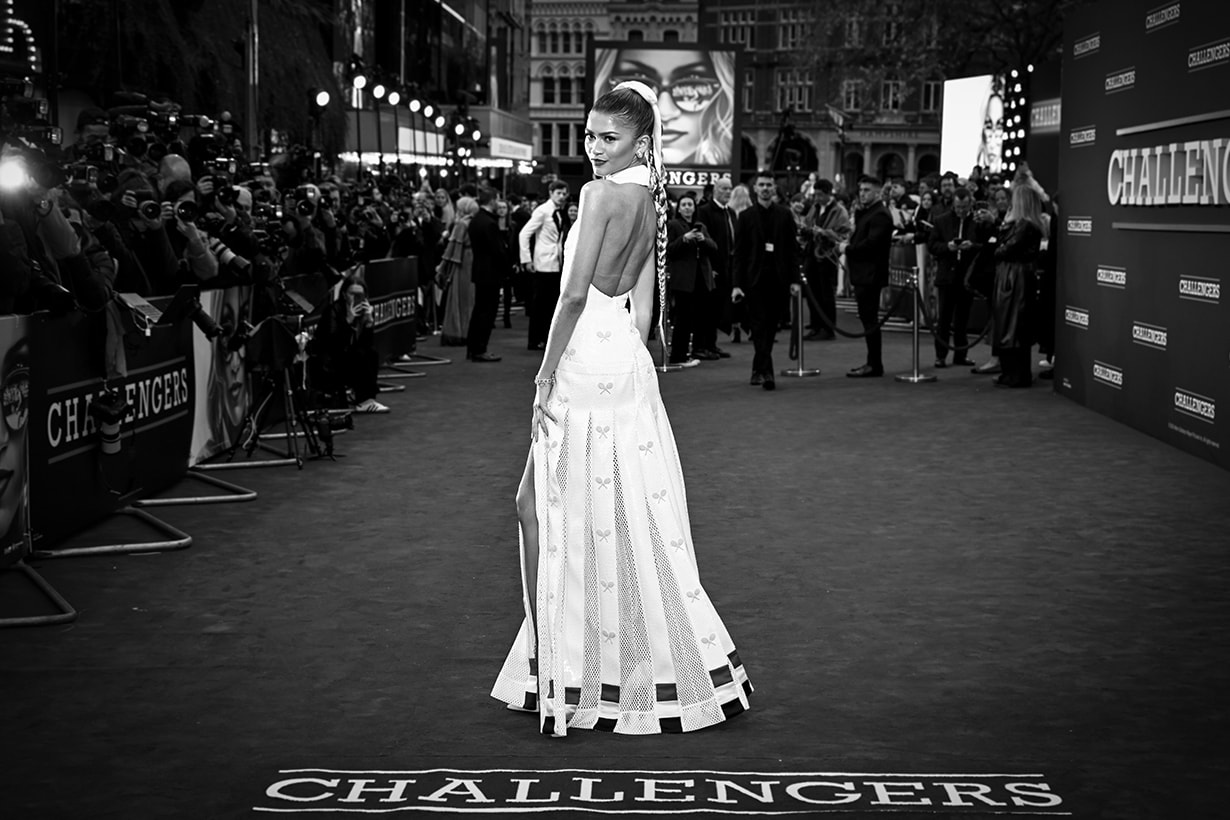 Zendaya Challengers premiere photocall Red Carpet Look 