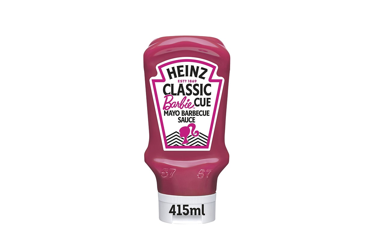 Heinz Pink Classic Barbie Cue Mayo Barbecue Sauce release