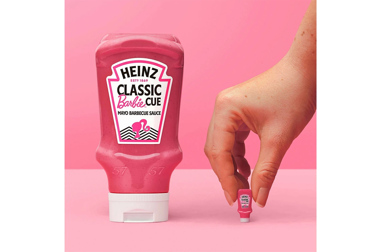 Heinz Pink Classic Barbie Cue Mayo Barbecue Sauce release