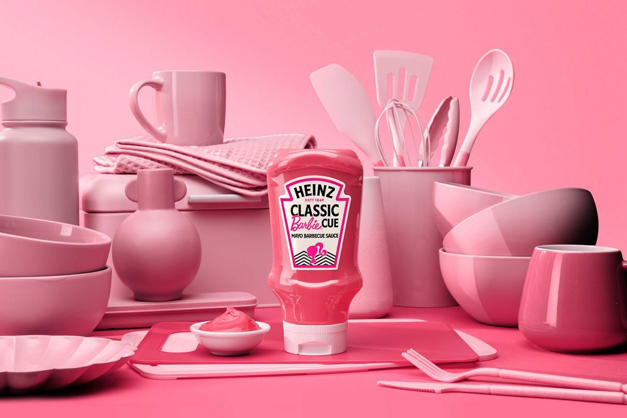 Heinz Pink Classic Barbie Cue Mayo Barbecue Sauce release