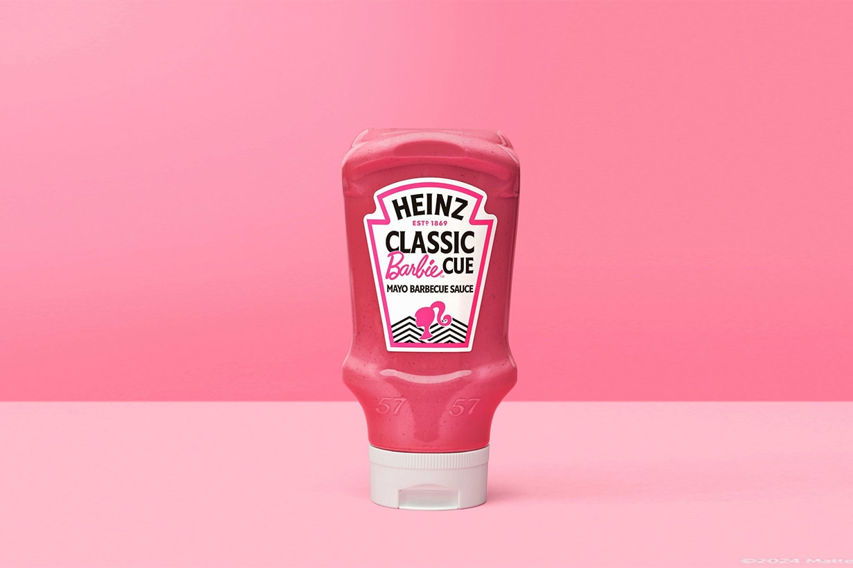 Heinz Pink Classic Barbie Cue Mayo Barbecue Sauce release