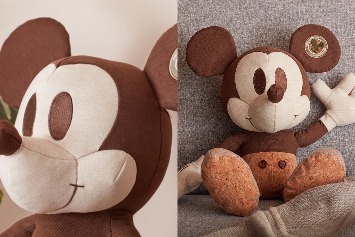 HOLA x Disney Mickey Mouse plush doll 2024 earth day release