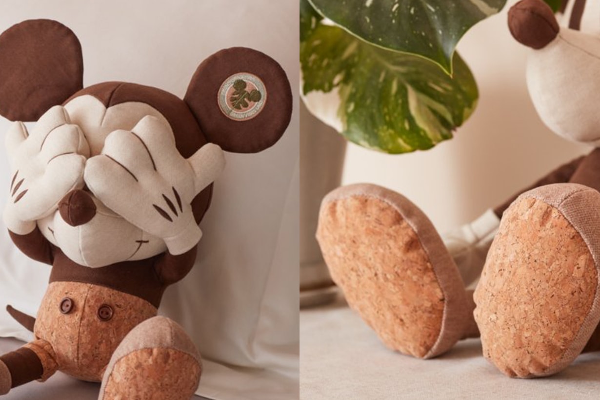 HOLA x Disney Mickey Mouse plush doll 2024 earth day release