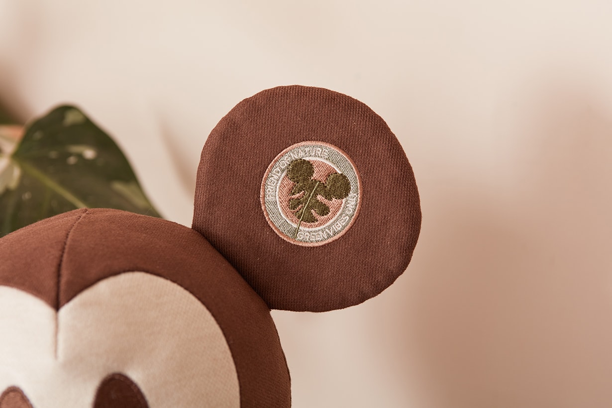 HOLA x Disney Mickey Mouse plush doll 2024 earth day release