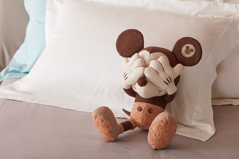 HOLA x Disney Mickey Mouse plush doll 2024 earth day release 