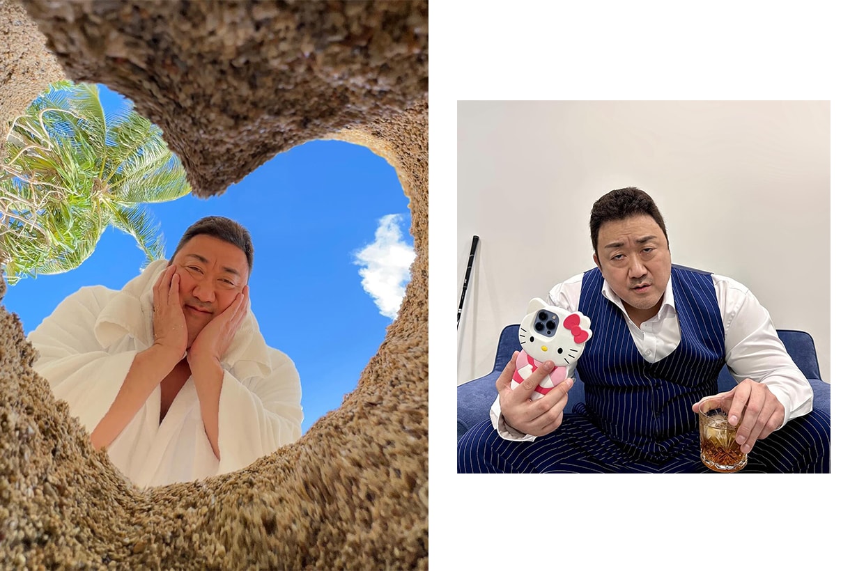 Ma Dong seok Hello Kitty Phone Case