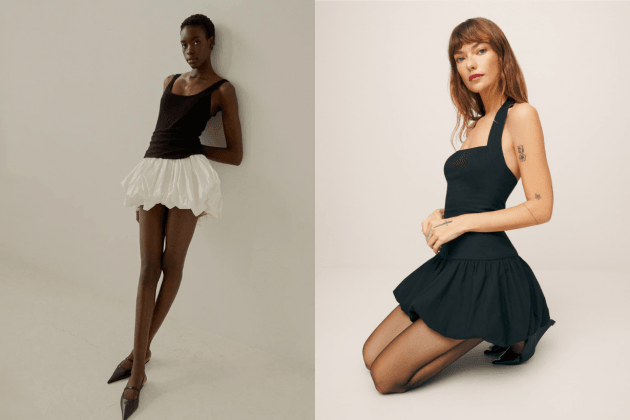 springsummer2024-balloonskirt-transparentskirt-fashiontrends-cuteandsexy-zara-aaizel-palmier-reformation-simkhai-hm-dailyoutfit-partyready-jazzagefashion-modernelegance