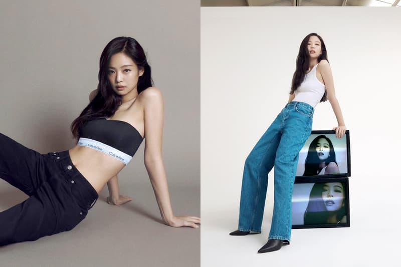 Jennie 的新 CK 廣告:平口內衣、背心、牛仔褲... 夏日的基本單品,又被燒一波!