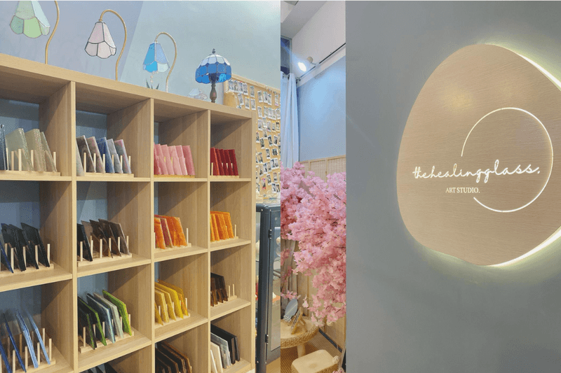 Popbee Circle x the.healingglass 