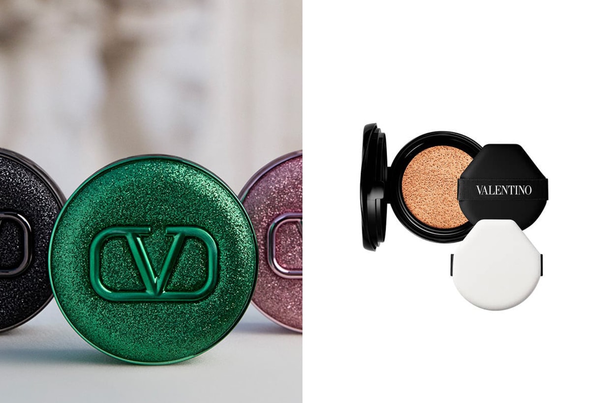 valentino beauty Go-Cushion foundation Green Stravaganza