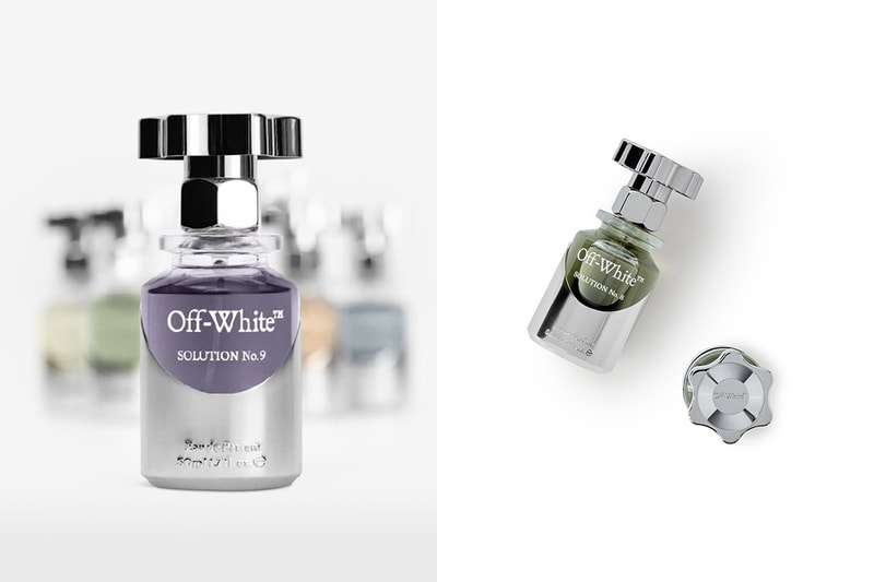 Off-White New Solutuon Perfume Collection unisex scents 