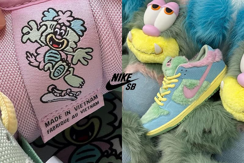 VERDY x Nike SB Dunk Low Visty Info