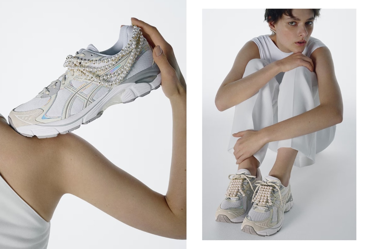 TASAKI x ASICS 70th Pearl Sneakers Collaboration GT-2160 info