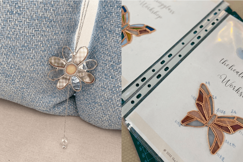 Popbee Circle x the.healingglass 