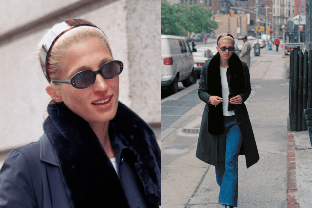 minimaliststyle-90sfashionicon-carolynbessettekennedy-effortlesschic-denimstyle-slipdress-midheelsandals-cowboyboots-fashioninspiration-timelesselegance-headbandtrend-summeressentials-casu