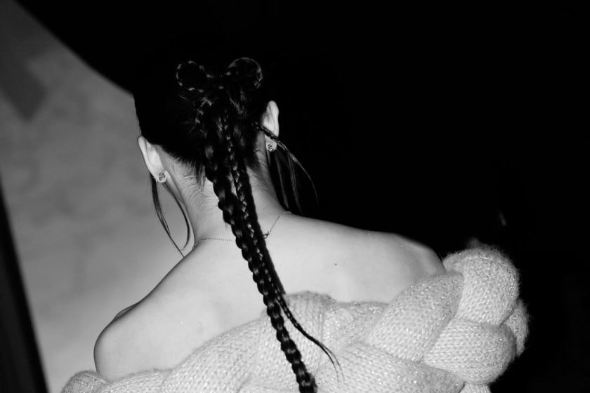 lisa bow braids how to ponytail bun hairstyle