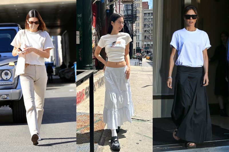 白Tee T-Shirt 白色Tee The Row Loewe Prada LESET Loro Piana Zara