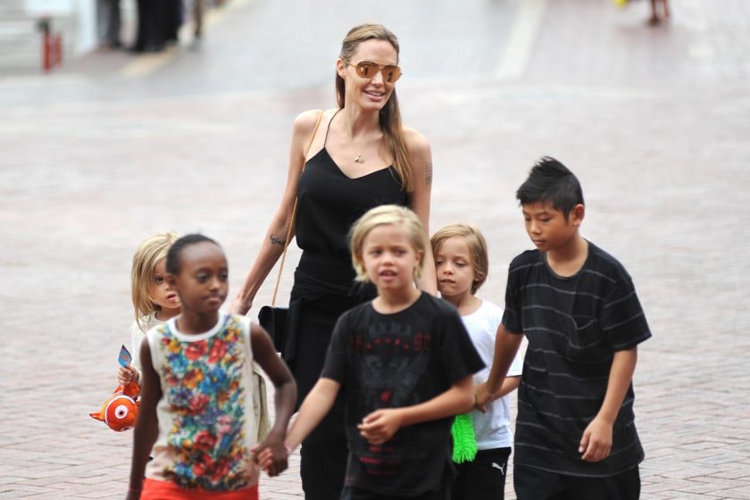 Angelina Jolie Brad Pitt custody finalizing divorce children long time