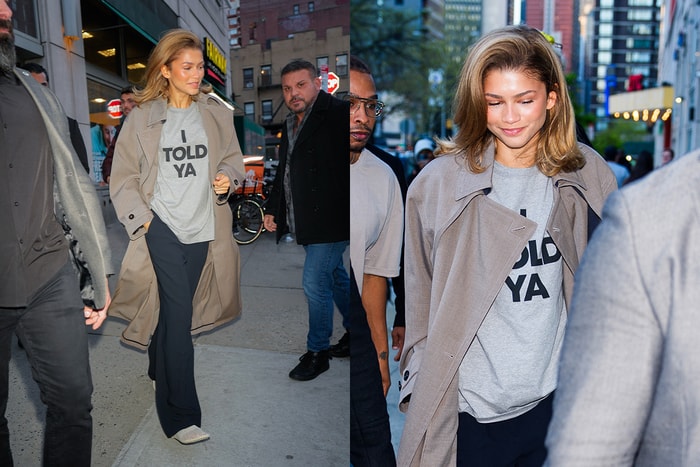 懂得人馬上會心一笑:Zendaya、Josh... 都穿上,Loewe 這件「I Told Ya」 Tee 藏什麼梗?