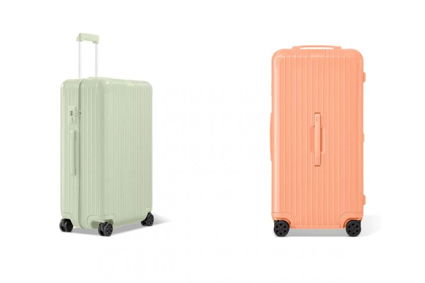 rimowa essential mint green papaya new color