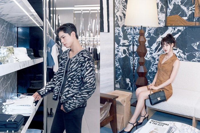 朴寶劍、Danielle 帶你逛:Celine 台北 101 全新店開幕,像是美術館一樣優雅!