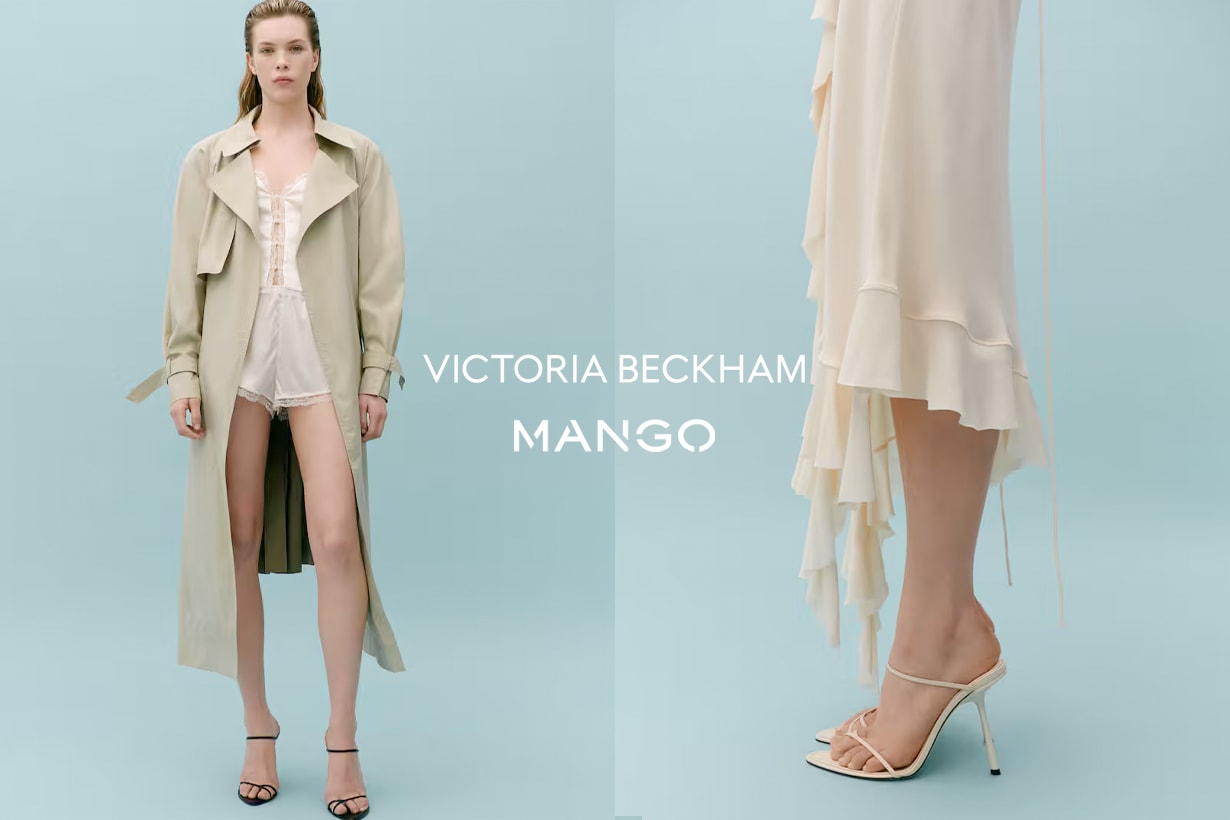 Victoria Beckham 鮮少聯名的 ，這次合作 Mango 一系列都太美！平價高質感！