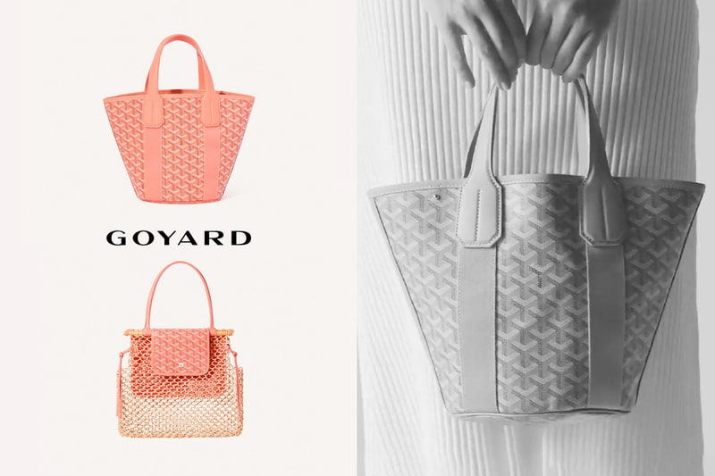 Goyard 限定的珊瑚粉寫著夏天的名字，小菜籃 vs 草編包哪一款心動指數更高？