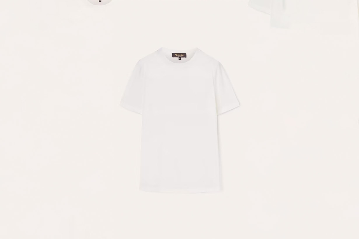 白Tee T-Shirt 白色Tee The Row Loewe Prada LESET Loro Piana Zara