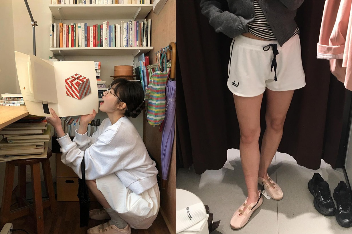 在一片 Balletcore 熱潮下,Zara 這款芭蕾舞鞋讓韓國女生都為之瘋掉