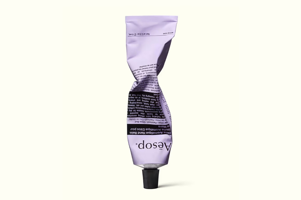 aesop 護手霜終於出新款！睽違 30 年的「厄勒俄斯」，淡淡花香、淡紫色包裝太迷人
