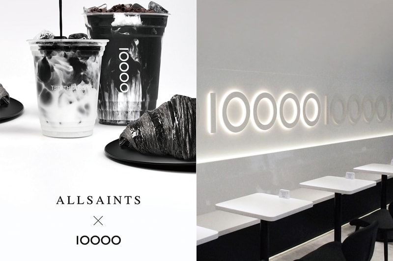 Allsaints x Ten Thousnad Coffee 聯名，給你最「黑潮」的視覺與味覺體驗！