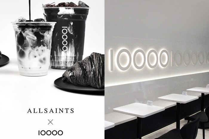 Allsaints x Ten Thousand Coffee 聯名，給你最「黑潮」的視覺與味覺體驗！