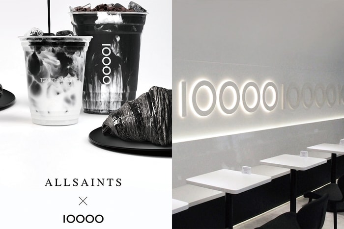 Allsaints x Ten Thousand Coffee 聯名,給你最「黑潮」的視覺與味覺體驗!