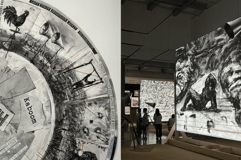 英國倫敦皇家藝術學院高規格策覽登台!走進南非藝術家 William Kentridge 的素描思考日記!