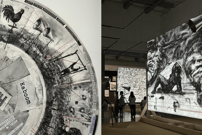 英國倫敦皇家藝術學院高規格策展登台!走進南非藝術家 William Kentridge 的素描思考日記!