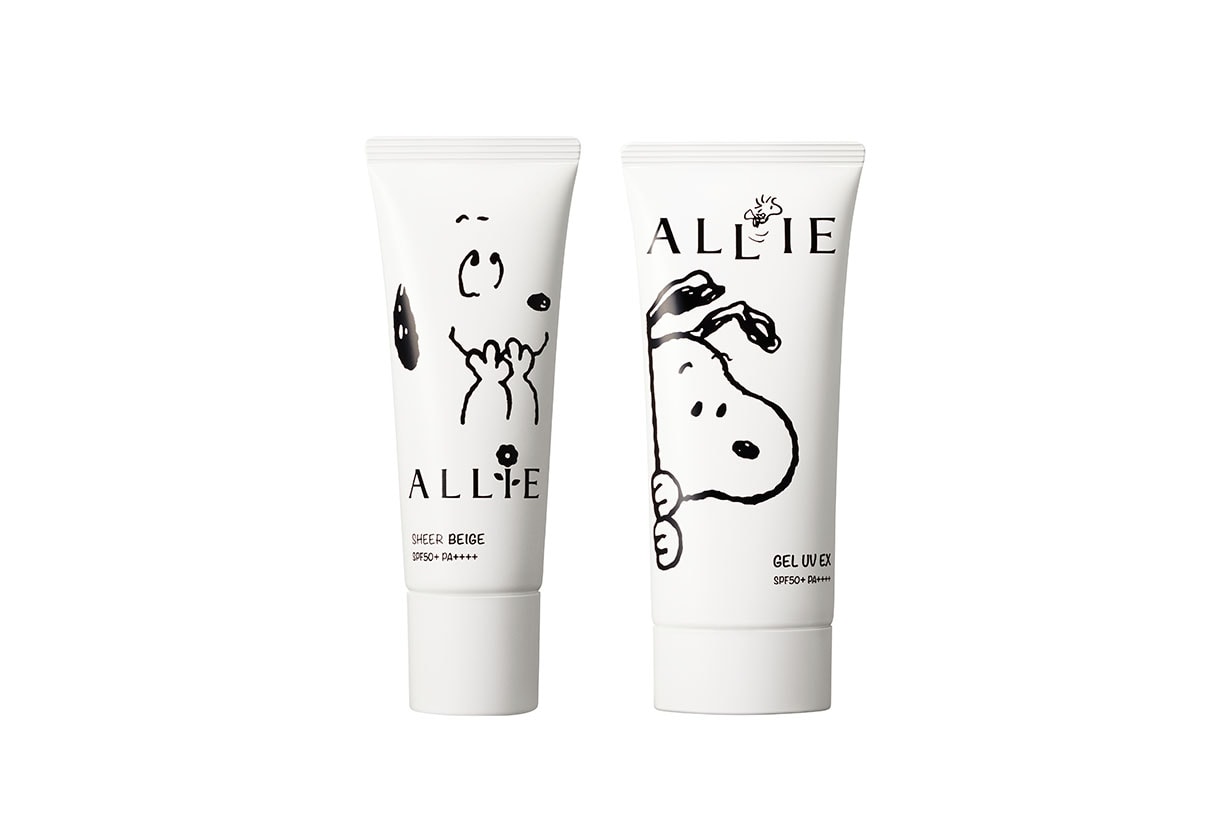 ALLIE x SNOOPY Sunscreen UV SPF 50 2024 release info