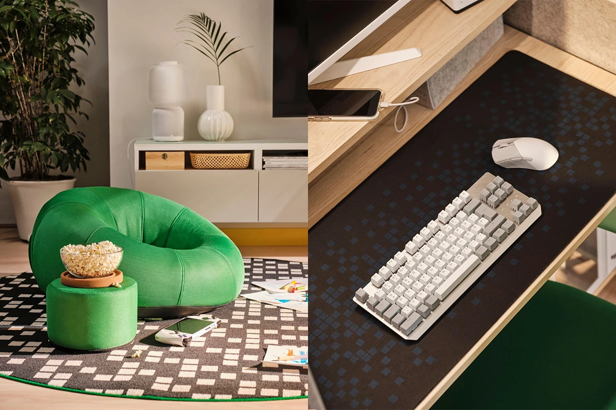 IKEA brannboll new collection for gaming entertainment at home 2024