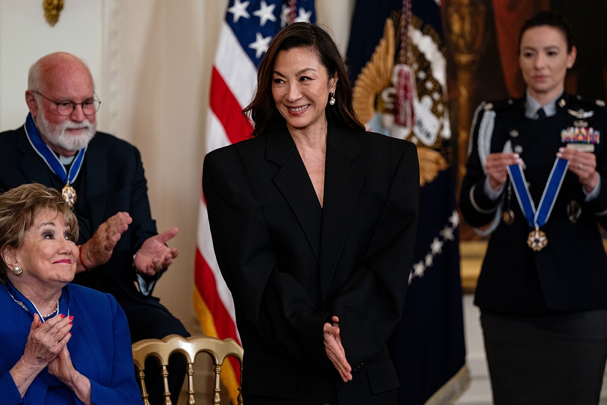 Michelle Yeoh Yeoh Choo Kheng Presidential Medal of Freedom 2024